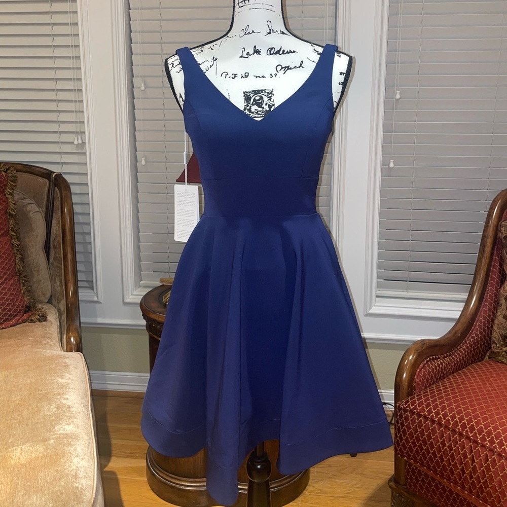 JJ’s House Navy Blue Semi Formal Dress